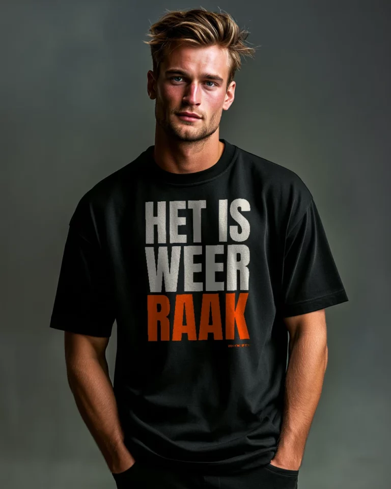 HET IS WEER RAAK SHIRT
